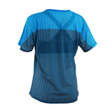 Race Face Maya women's mountain bike jersey with breathable mesh fabric and dolman sleeves, designed for active cycling.