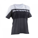Race Face Maya women's mountain bike jersey with breathable mesh fabric and dolman sleeves, designed for cycling comfort.