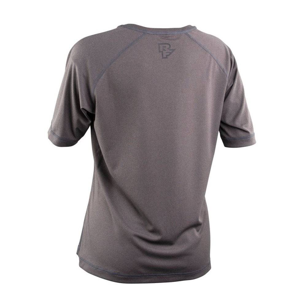 Race Face Nimby women's lightweight breathable MTB cycling jersey showing a fitted, colorful design for mountain biking.