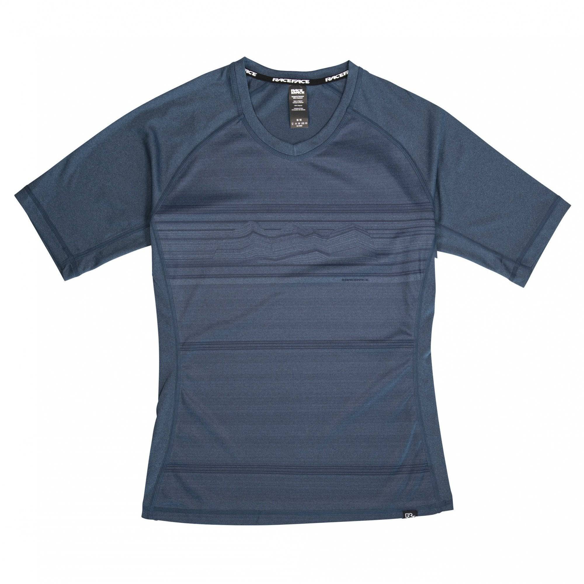 Race Face Nimby women's lightweight breathable MTB cycling jersey, designed for comfortable mountain biking performance.
