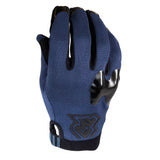 Race Face Ruxton cycling gloves with knuckle protection and silicone grip, designed for comfortable biking and hand safety.
