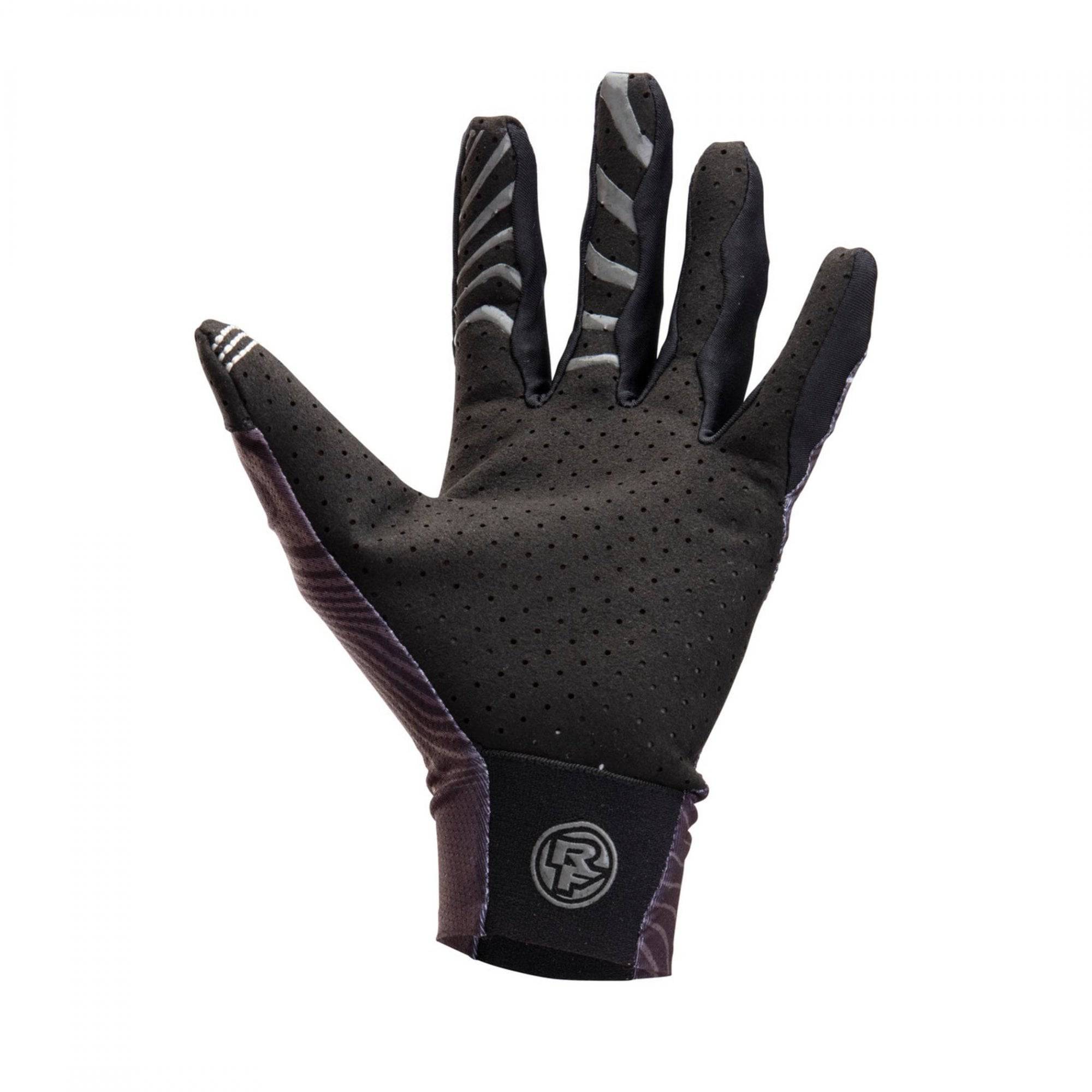 Race Face Khyber women's mountain bike gloves 2020, lightweight cycling gloves with protective padding, black and pink design.