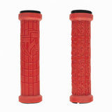 Race Face Grippler lock-on MTB bike handlebar grips with durable rubber, dual lock-on design, and textured surface for grip control.