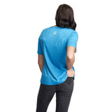 Race Face Classic Logo women's breathable T-shirt jersey, stylish fit, lightweight fabric, casual cycling-inspired clothing.