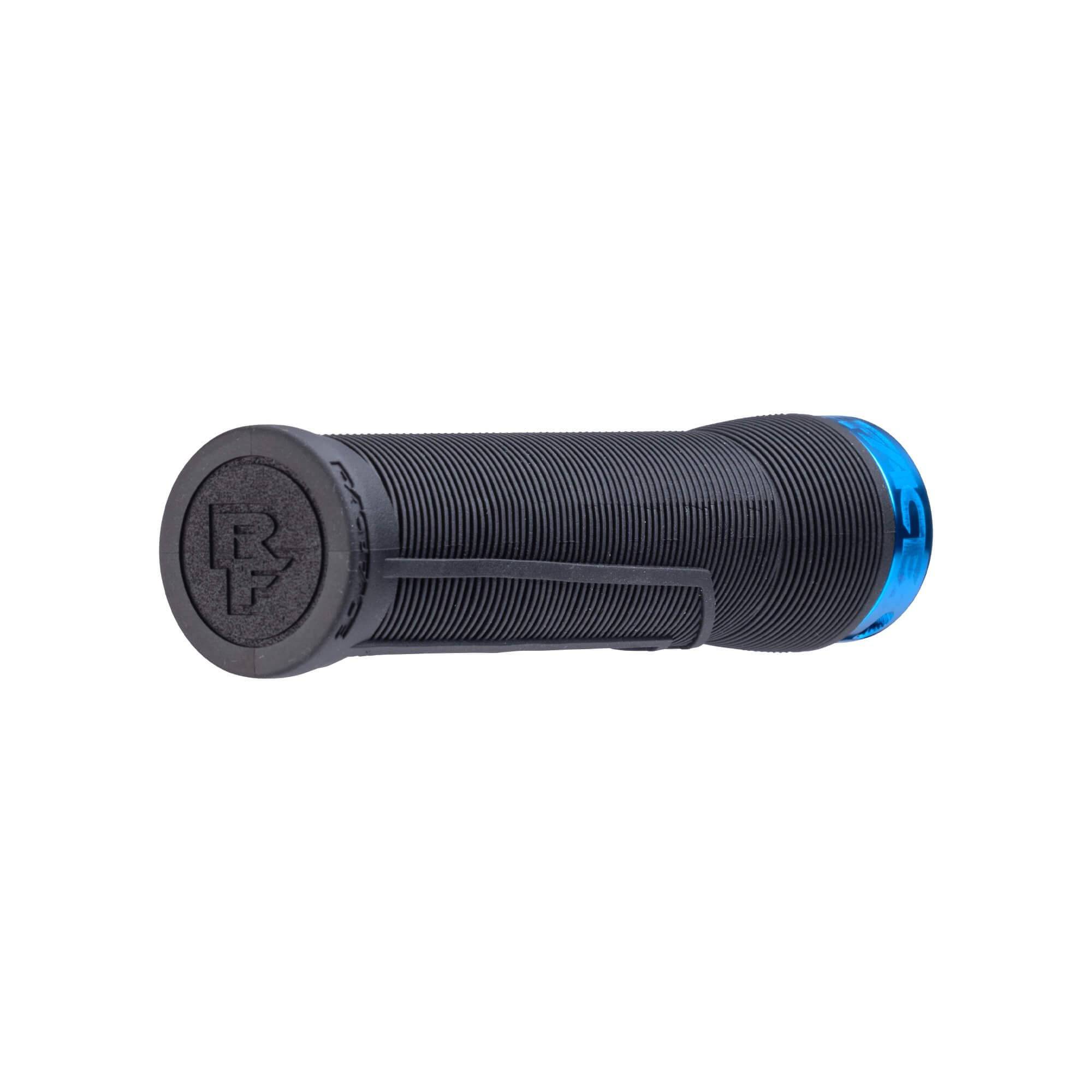 Race Face Chester MTB handlebar grips with textured rubber surface for comfortable grip and superior control during mountain biking.