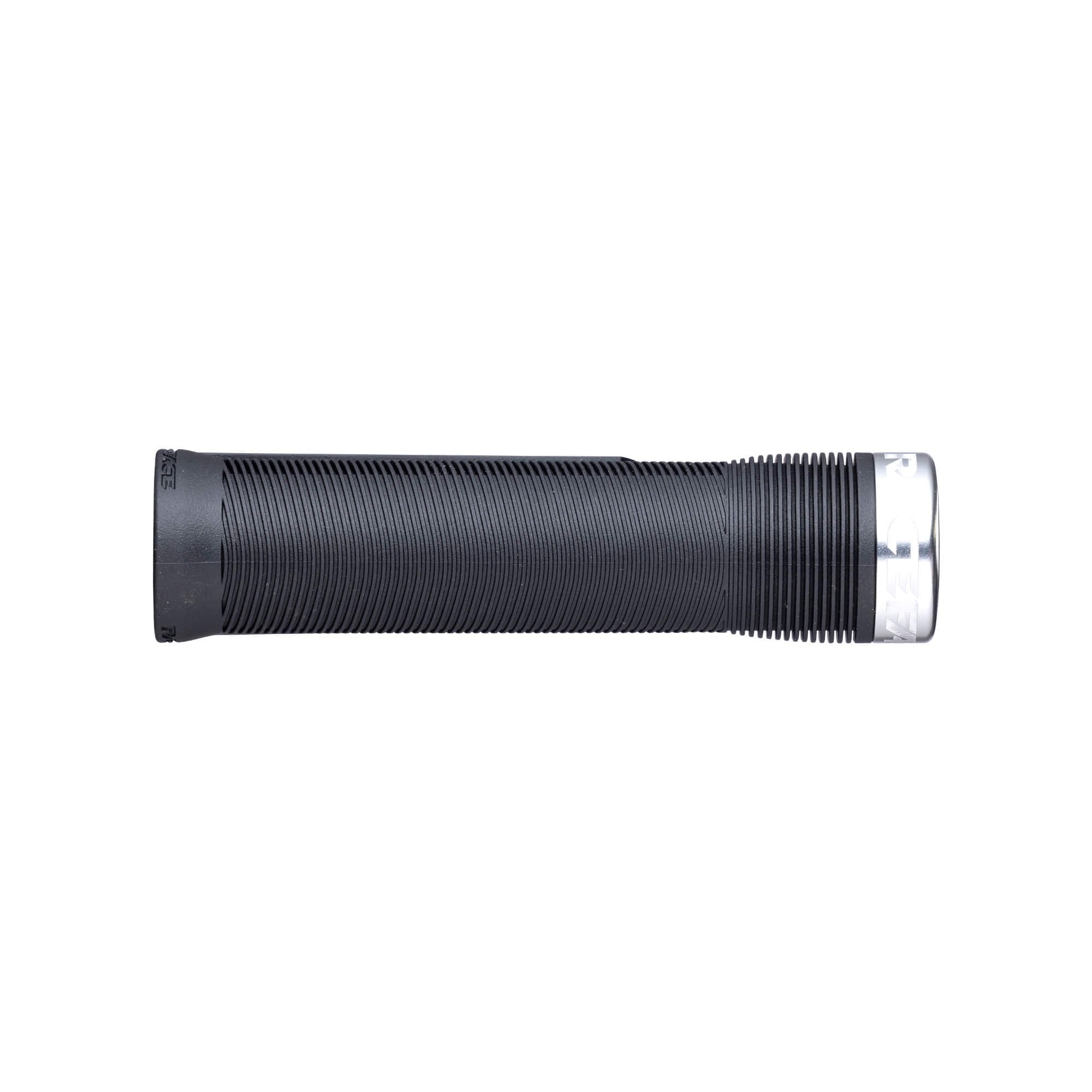 Race Face Chester MTB handlebar grips with textured rubber for comfortable grip and superior control during mountain biking.