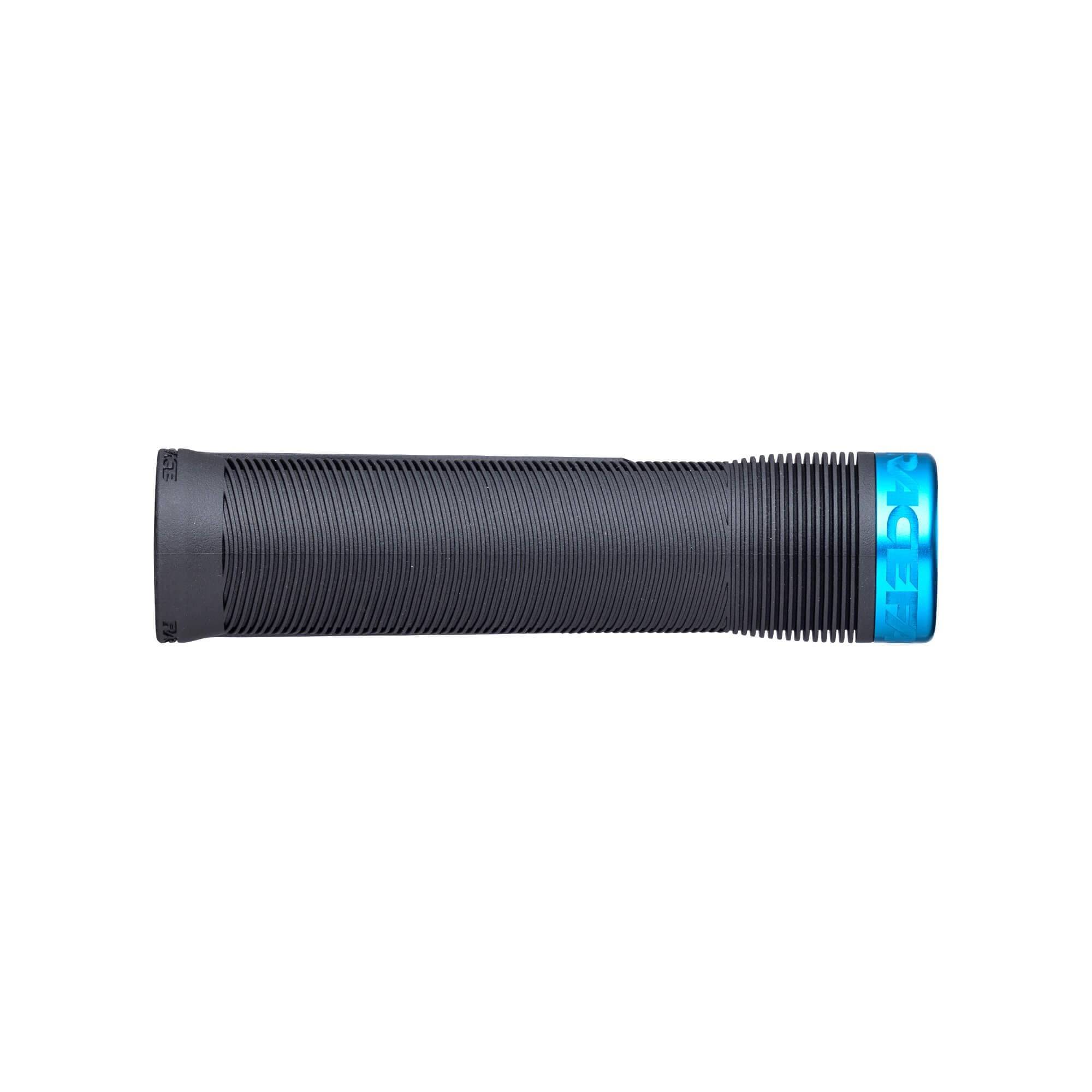 Race Face Chester MTB handlebar grips with textured rubber surface for comfortable, secure grip during mountain biking rides.