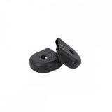 Race Face Carbon Crank Boots protective spares for carbon cranksets, showing black rubber components on a bike crank arm.
