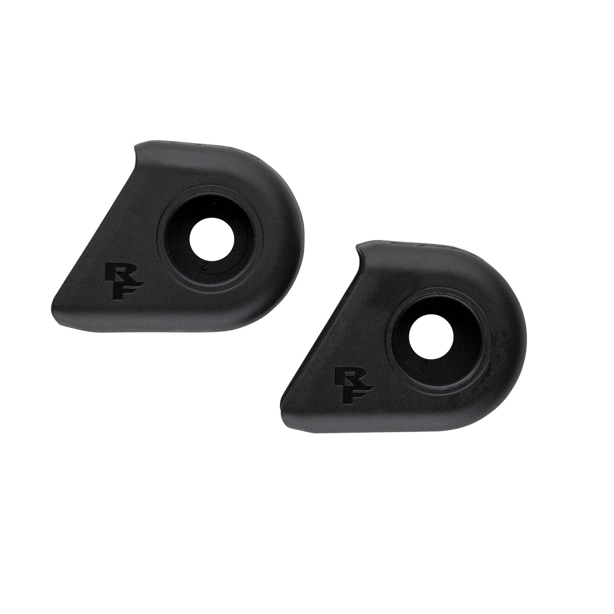 Race Face Era pedal boot spares and accessories for crank protection, shown in black with textured grip surface.