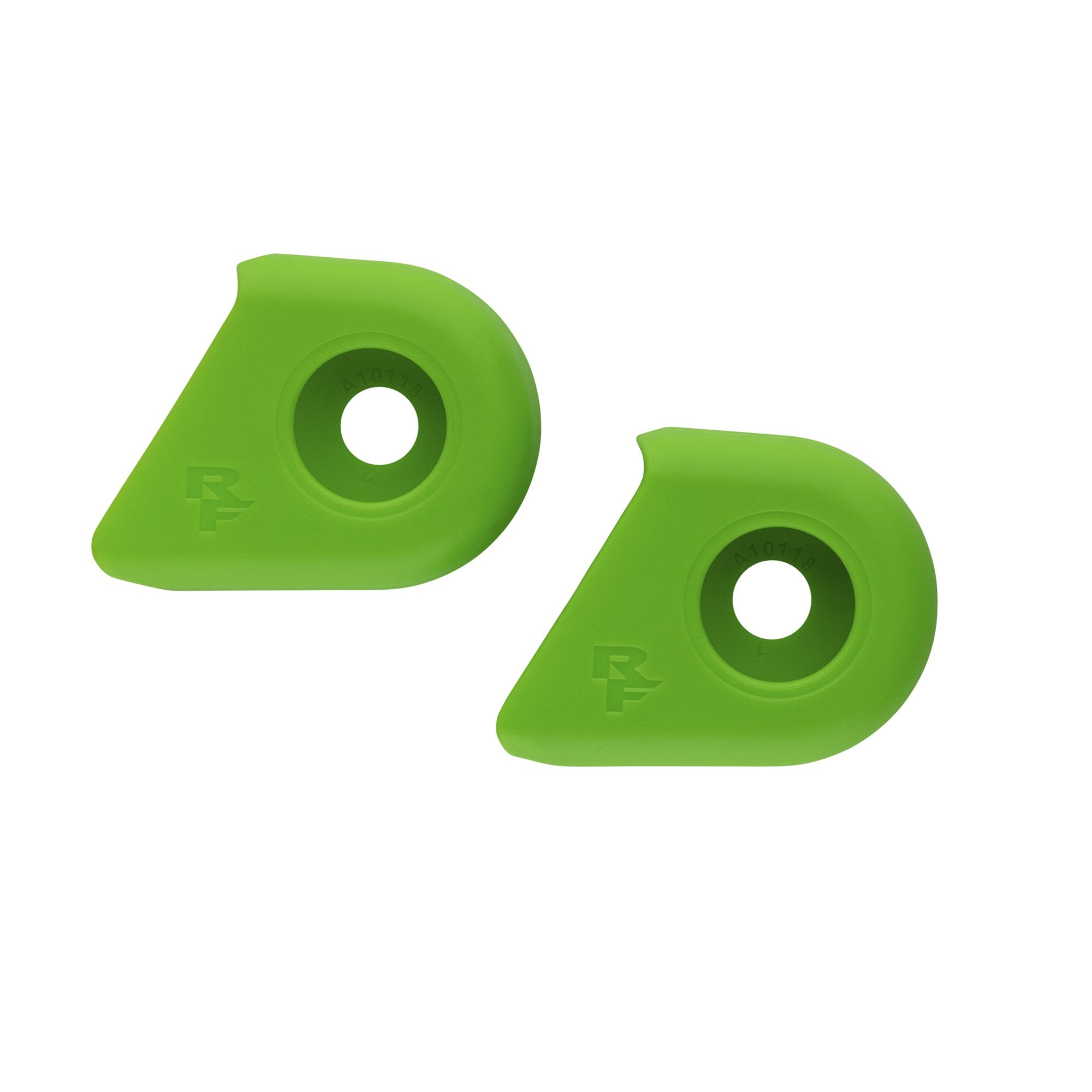 Race Face Era pedal boot spares and accessories for crank protection, shown in black with textured grip surface.