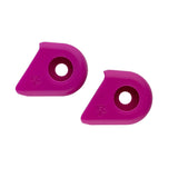 Race Face Era pedal boot spares and accessories for crank protection, shown in black with textured surface and mounting clips.