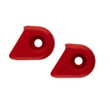 Race Face Era pedal boot spares and accessories for crank protection, shown in black with textured rubber grip surfaces.