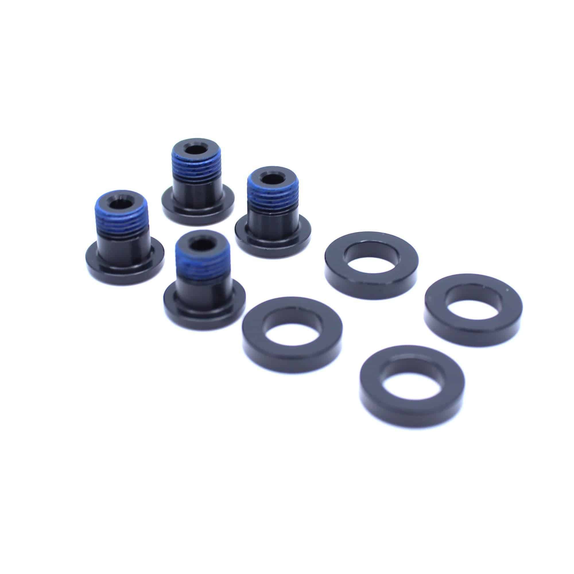 Easton Gravel Ring Combo Bolts replacement spares and accessories for cranksets, shown in a close-up image of components.