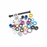 Easton 96-13 bearing drift kit components for bearing removal and installation, featuring metal tools with handles.