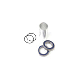 Easton Havoc front hub rebuild kit with genuine components for bike maintenance, including bearings and seals.