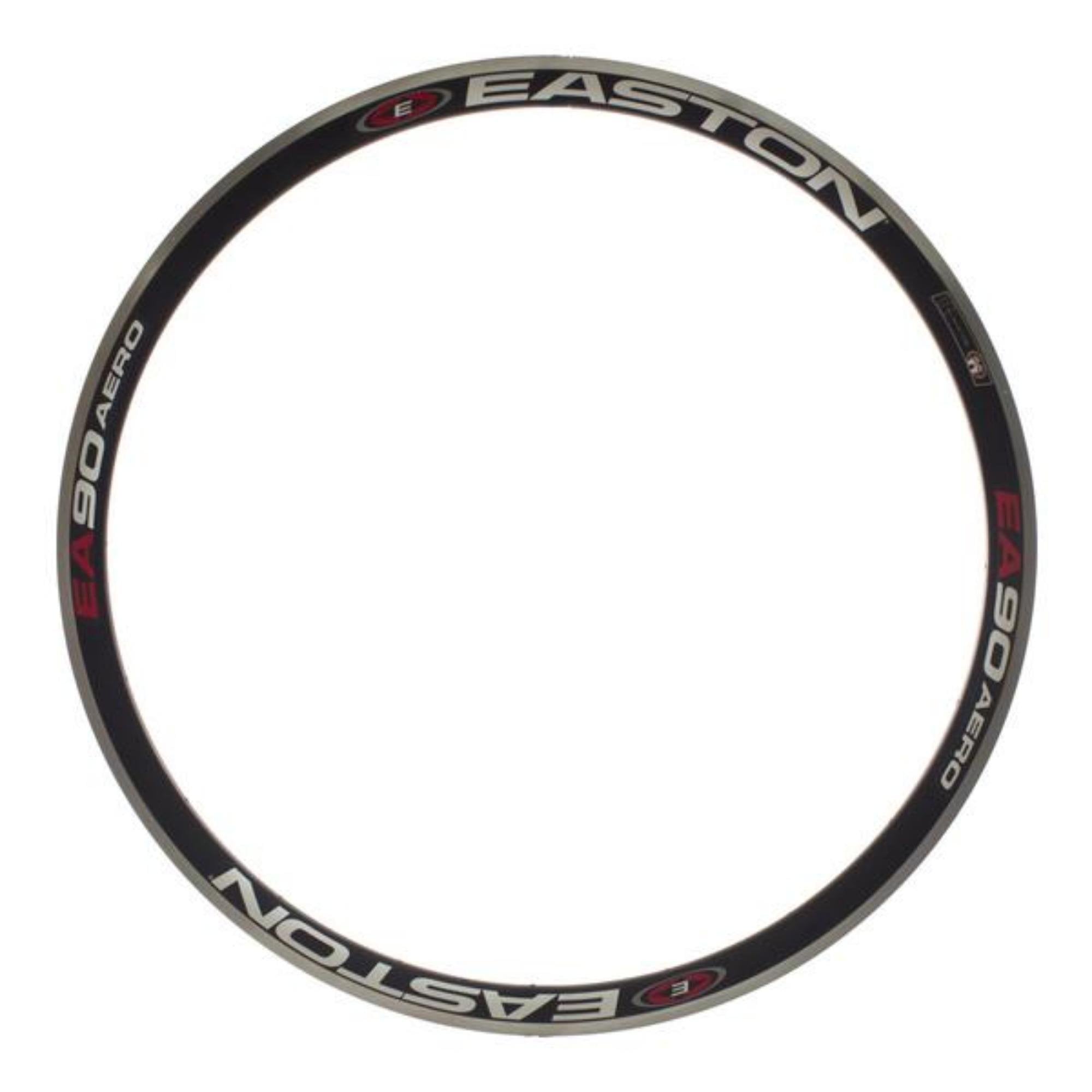 Easton EA90 Aero 32mm road bike rim with 20H lightweight durable aluminum, designed for aerodynamic road cycling.