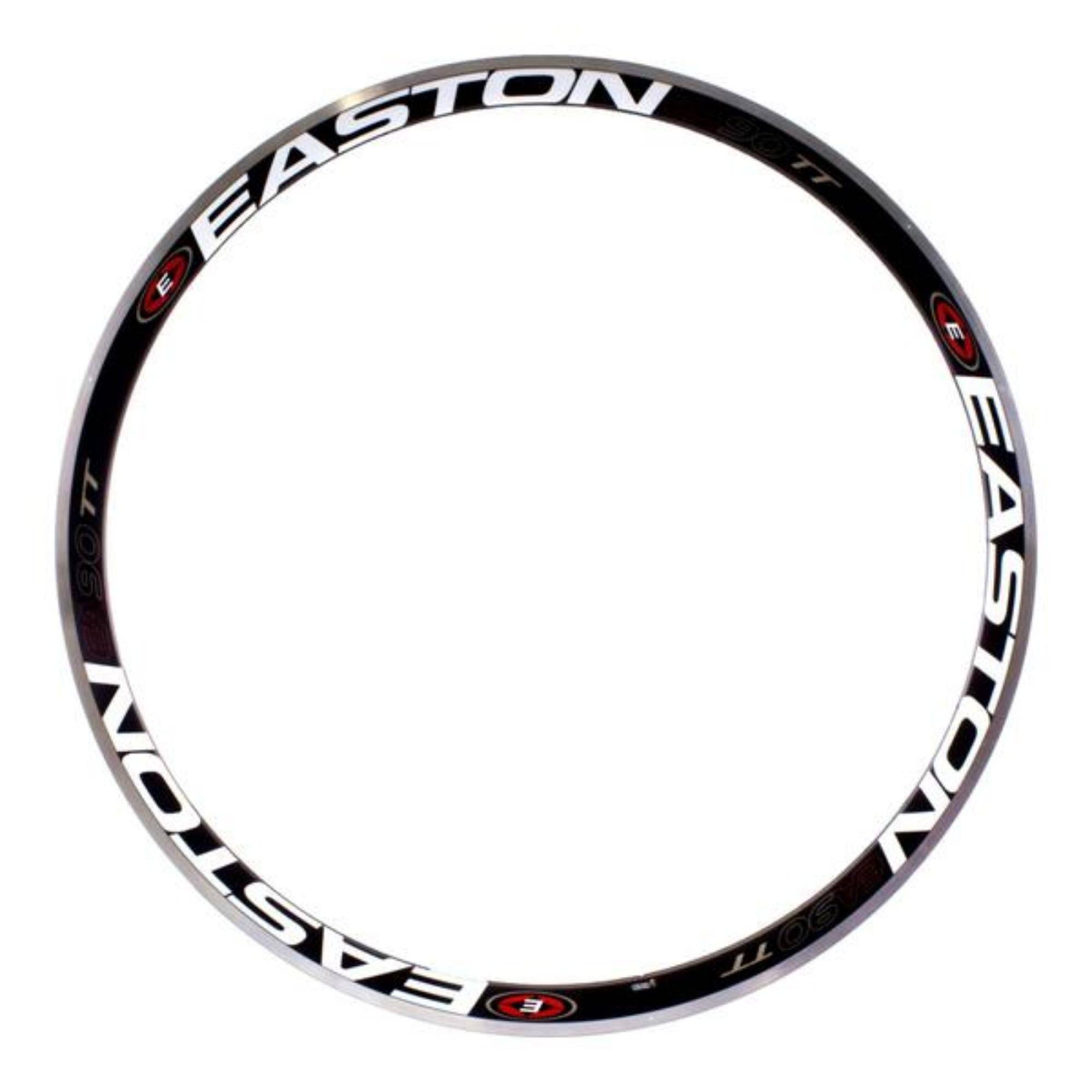 Easton EA90 TT 32mm tubular road bike rim with 16 holes, lightweight aerodynamic wheel component for high-performance cycling.