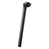Easton EC90 SL ISA carbon setback seatpost in 27.2mm with adjustable saddle clamp for road bike components.