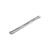 Easton 5-pack of 2.0/1.7 double-butted J spokes for high-performance bicycle wheels, showing the lightweight, durable spokes.