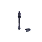 Easton 58mm tubeless valve for bicycle wheels, designed for airtight seal in tubeless tire setups on bike rims.