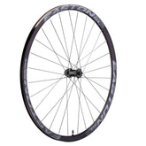 Easton EA70 SL clincher disc road bike wheel with V5 hubset and J-bend spokes, showcasing the aerodynamic rim and hub details.