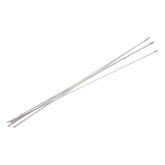 Easton 5-pack 2.0/1.7 double-butted J bend spokes for bicycle wheel components, showing shiny metal spokes arranged in a bundle.