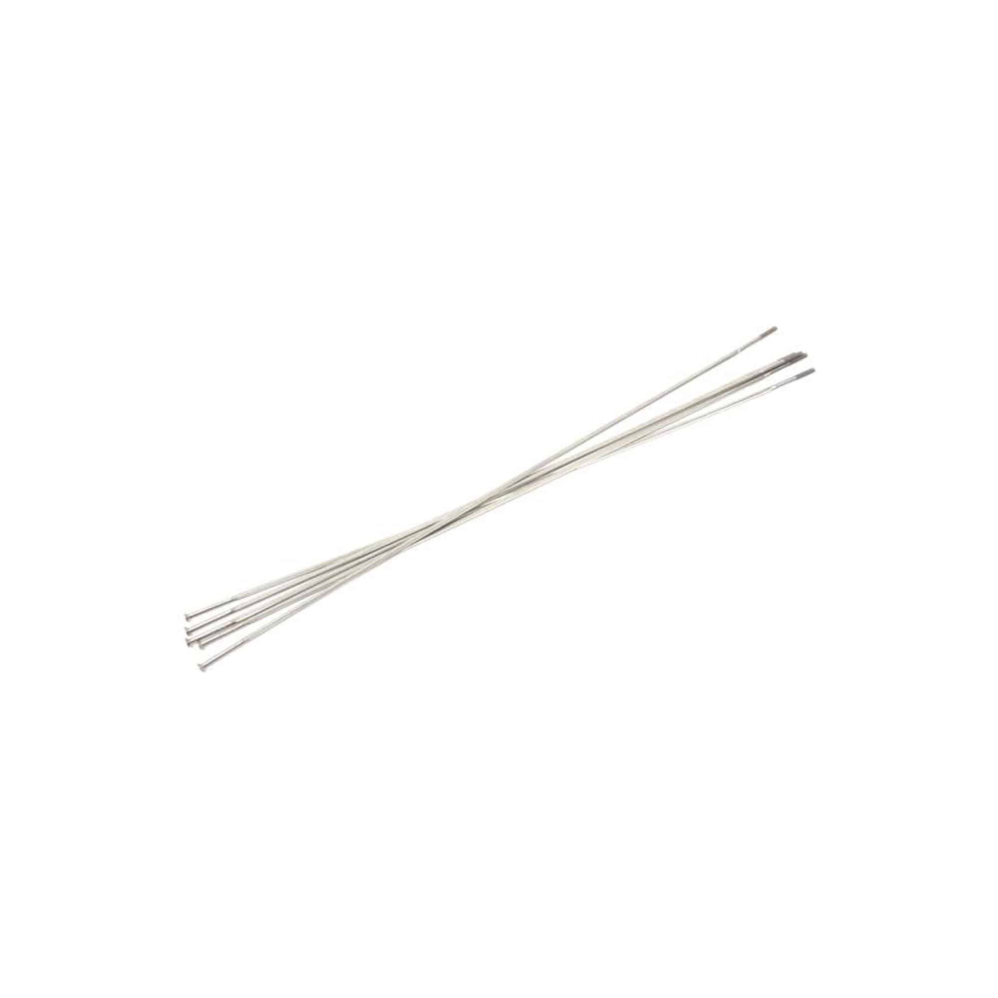 Easton SS Straight Pull Bladed Spokes 5 pack, durable and aerodynamic bicycle wheel spokes, shown in a close-up image.