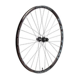 Easton EA70 AX disc wheelset with tubeless-ready rims for road and gravel bikes, showing the black wheelset with disc brake compatibility.