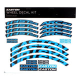 Easton Arc Heist wheel decal kit with pro-grade vinyl rim spares set for bike customization.