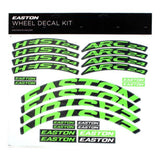 Easton Arc Heist wheel decal kit with pro-grade vinyl decals for customizing bicycle wheels.