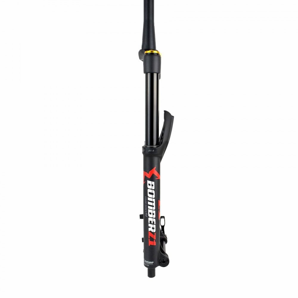Marzocchi Bomber Z1 2022 MTB fork with tapered suspension and Grip Sweep-Adjust, designed for mountain biking components