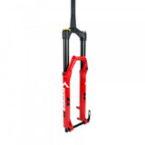 Marzocchi Bomber Z1 2022 MTB fork with tapered suspension and Grip Sweep-Adjust, mountain biking component.
