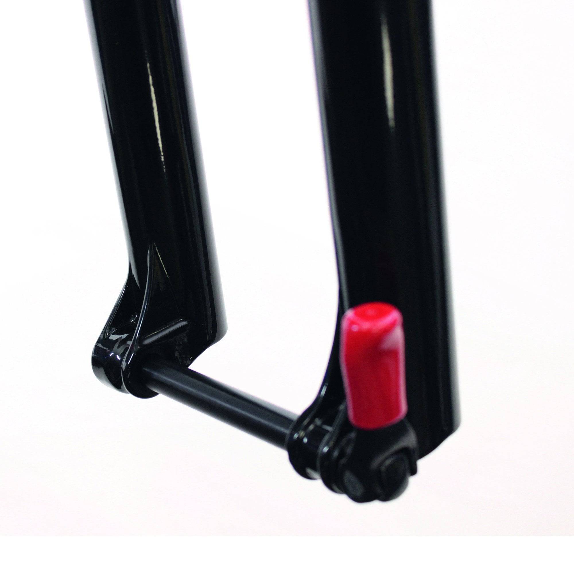 Marzocchi Z2 34 fork lower assembly with 100-150mm travel and 15x110mm QR mount, bike suspension component, spare part.