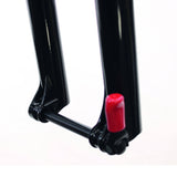 Marzocchi Z2 34 fork lower assembly with 100-150mm travel and 15x110mm QR mount, bike suspension component, spare part.