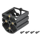 Trek Allant+ Diamant Zouma+ black battery spacer for 500Wh in 625Wh e-bike battery slots, component part.
