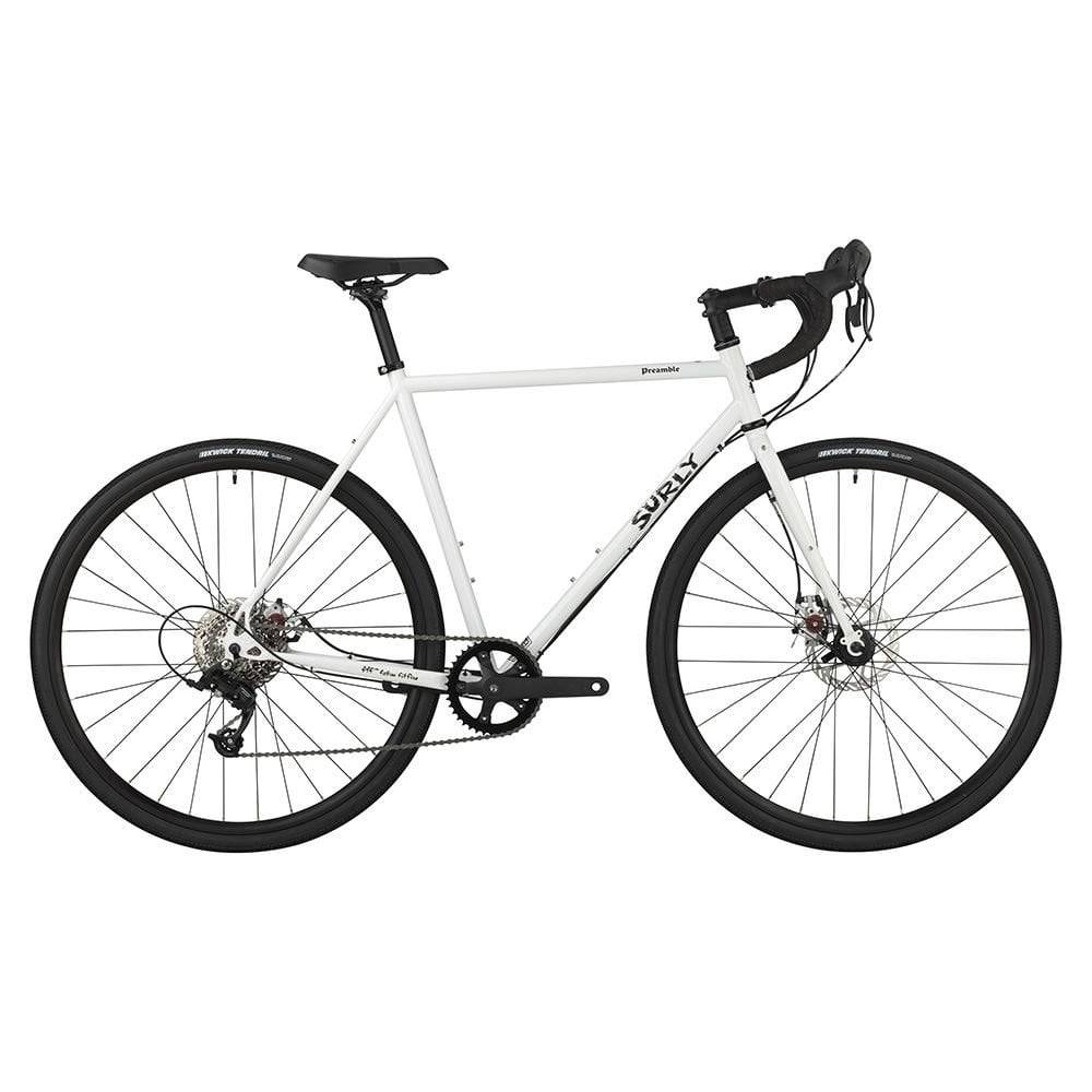 Surly Preamble drop bar gravel bike frame made of durable chromoly steel, designed for adventure cycling.