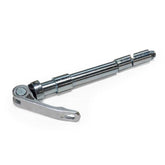 Burley quick release axle for 16-inch and 20-inch wheels, compatible with trailer mounts and spare parts.