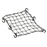 Burley Cargo Bungee Net for Coho XC and Flatbed Trailers, with secure mounts and spare hooks for outdoor gear transport.
