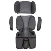 Burley Premium seat pad for child trailers with cushioned comfort and adjustable headrest, designed for 2016+ models.