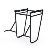 Burley Coho Pannier Rack for Coho XC bike, black metal accessory expanding cargo capacity and compatibility for cycling.