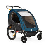 Burley 2-wheel stroller kit for trailer conversion, compatible with D'Lite X, Cub X, Encore X, Bark Ranger, with tool-free setup.