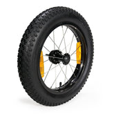 Burley 16 Plus wheel kit for all-terrain trailer accessories, featuring durable replacement wheels for versatile outdoor use.