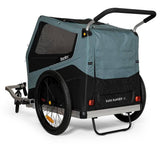 Burley Bark Ranger kickstand accessory for dog trailer, providing stability and easy loading support.