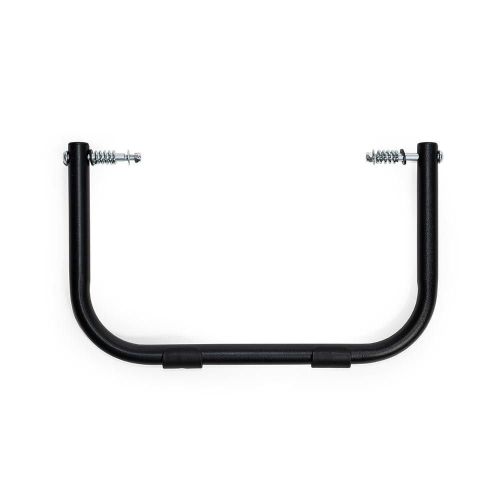 Burley Bark Ranger kickstand accessory supporting dog trailer stability and easy loading on a bicycle or stroller.