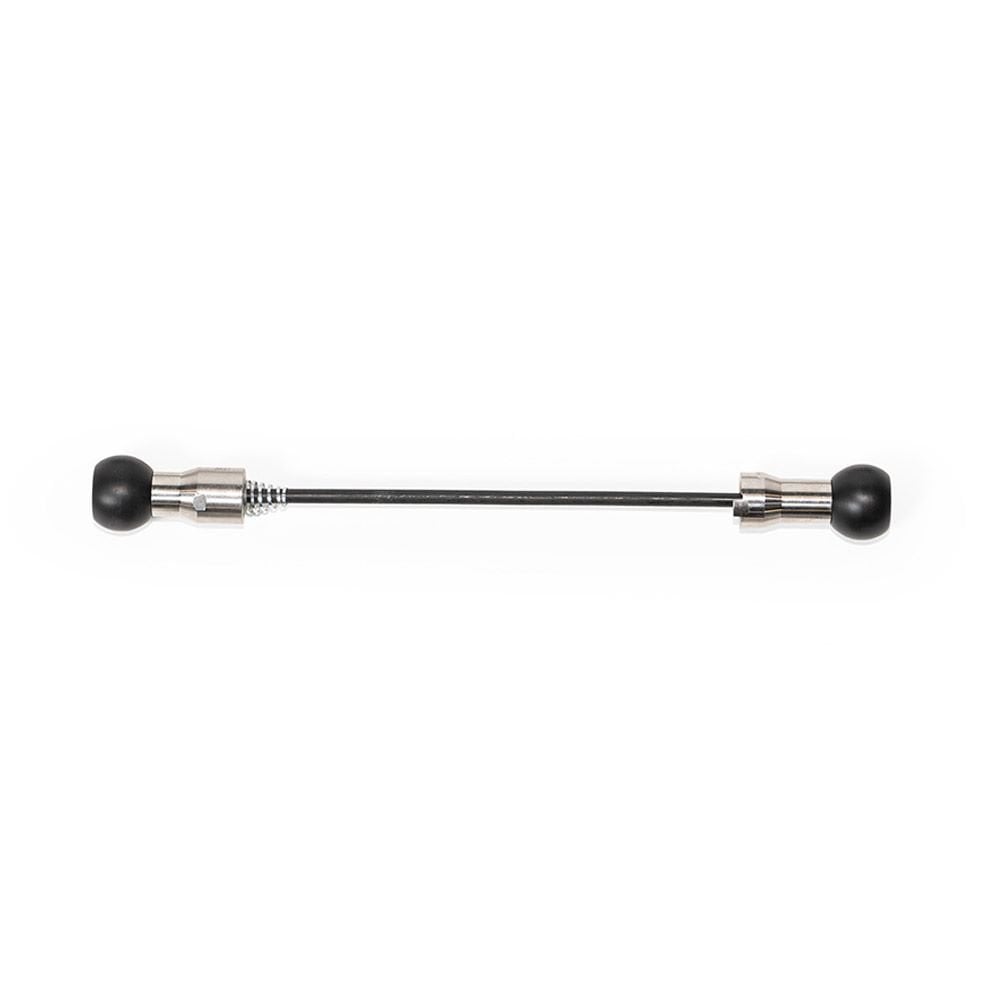 Burley Coho 5mm skewer for Coho XC cargo trailer mounts, accessory component, gray metal part for bike trailer attachment.