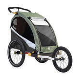 Burley Jogger Stability Kit for child bike trailers with 16-inch front wheel conversion, accessories for enhanced stability.