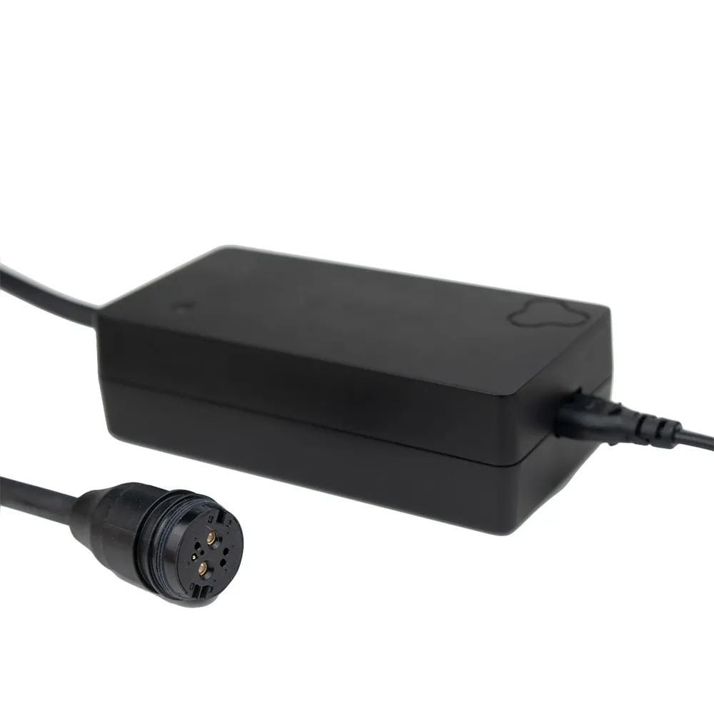 Fazua Ride 50 Charger UK compatible official e-bike power adapter, compact and designed for Fazua e-bike batteries.