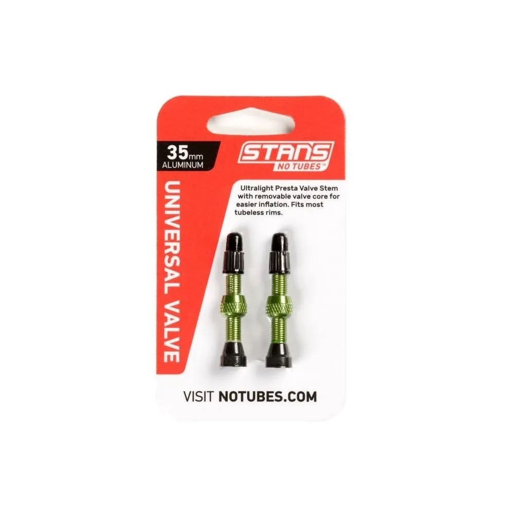 Stan'S No Tubes Valve Stem Pair Uni Al Presta Tubeless