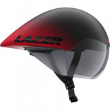 Lazer Volante KinetiCore aerodynamic cycling helmet with adjustable fit and panoramic lens, designed for optimal safety and comfort.