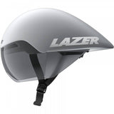 Lazer Volante KinetiCore aerodynamic cycling helmet with adjustable fit and panoramic lens, designed for performance and safety.